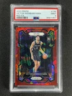 2023-24 Panini Prizm Victor Wembanyama #136 Red Cracked Ice RC Rookie PSA 9 MINT