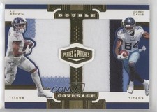 2019 Panini Plates & Patches Double Coverage Relics /99 AJ Brown Corey Davis 7m3