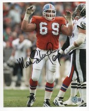Mark Schlereth autographed signed 8x10 photo Beckett BAS COA Denver Broncos NFL