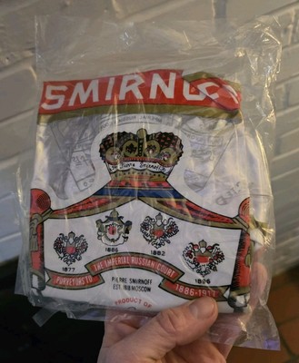 Vintage Smirnoff Vodka Bottle Inflatable Man Cave Barware 80-90s NOS Sealed 27''