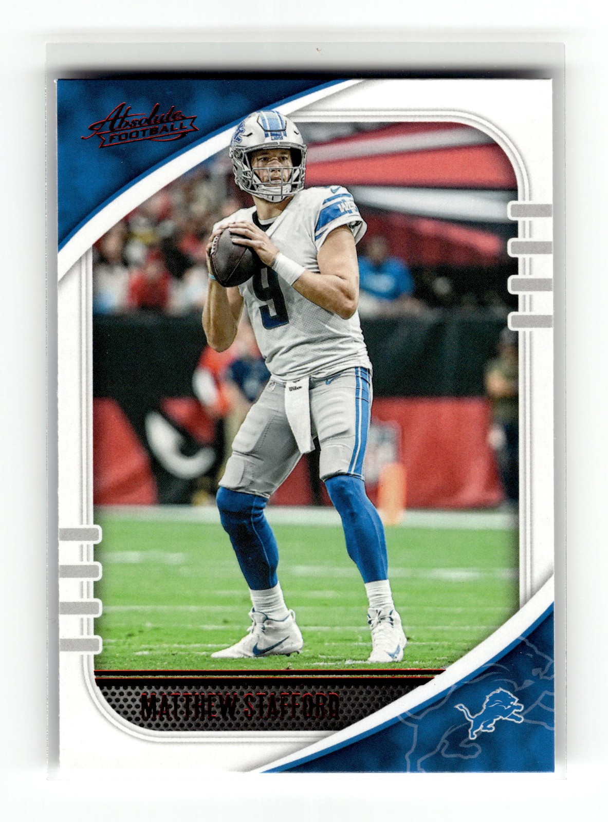 Matthew Stafford 2020 Panini Absolute #8 Detroit Lions Red