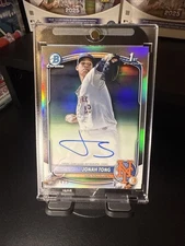 2025 Bowman - Chrome Prospect Autographs Jonah Tong #CPA-JTO Refractor /499