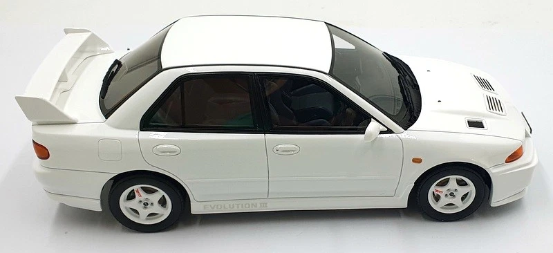 Otto Modelos Escala 1/18 Resina OT1065 - Mitsubishi Lancer EVO III - Blanco Foto 3 de 4