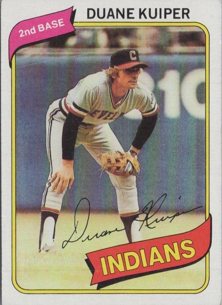 1980 Topps #429 Duane Kuiper