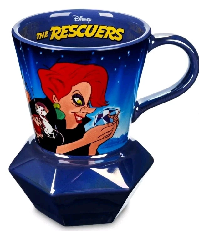 Disney Store Madame Medusa Mug The Rescuers Devil's Eye Mug Brand New!