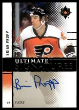 2008-09 Upper Deck Ultimate Collection Signatures Brian Propp Auto #US-PR
