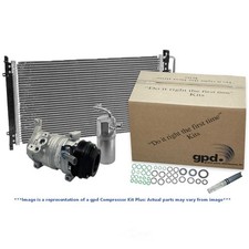 A/C Compressor and Condenser Kit-Compressor K...