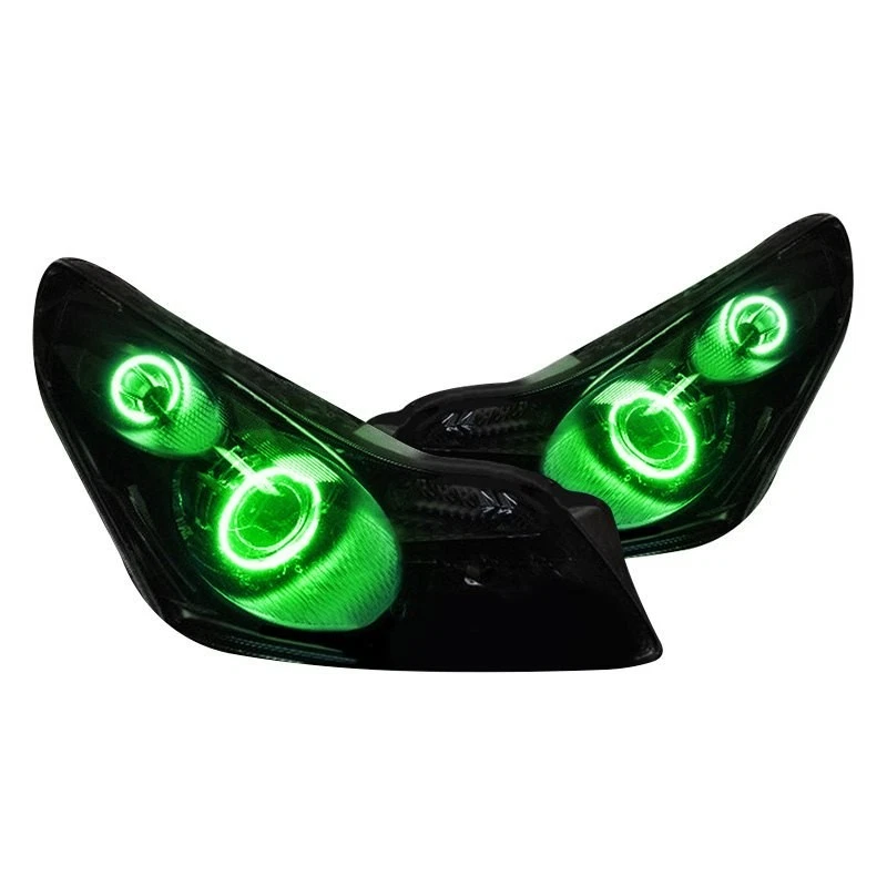 For Infiniti G35 Sedan 2007-2008 ORACLE LED Halo Light Kit 3980-004 Green Foto 2 de 3