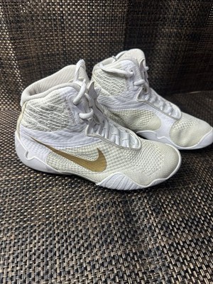 Nike Tawa Wrestling Shoes White Gold CI2952-171 Size 5.5 | eBay