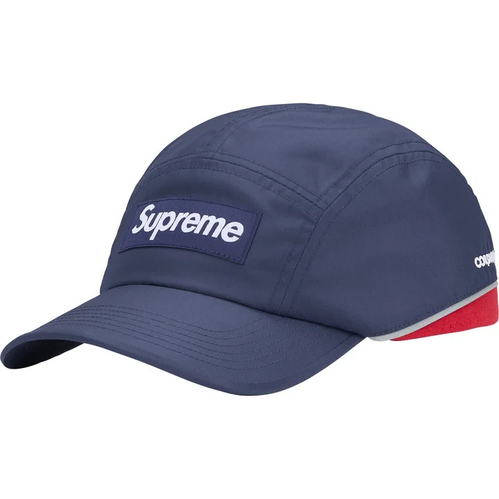Supreme Polartec Lined Packable Earflap Camp Cap Navy | eBay