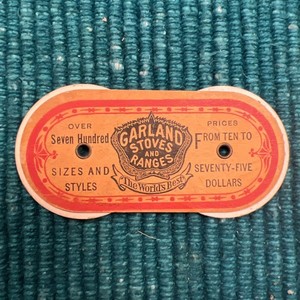 Antique Baseball Advertising Pocket Scorer Counter - Garland Stoves And Ranges
