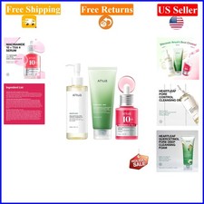 3-Step Glass Skin Beginner Skincare Set with Oil Cleanser, Face Wash, Serum