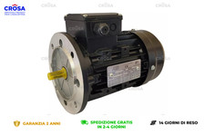 MOTORE ELETTRICO TRIFASE - 0,37KW (0,5 HP) - 4POLI - 1400 GIRI - MEC63D - B5
