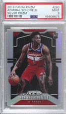 2019-20 Panini Prizm Rookie Silver Prizm Admiral Schofield #280 PSA 9 MINT 8d2