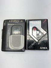 Aiwa Personal Cassette Player Lot Hs-js145w Stereo Radio Recorder Hs-j500