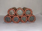 1943 P LINCOLN CENT ROLL 50 COINS CIRCULATED