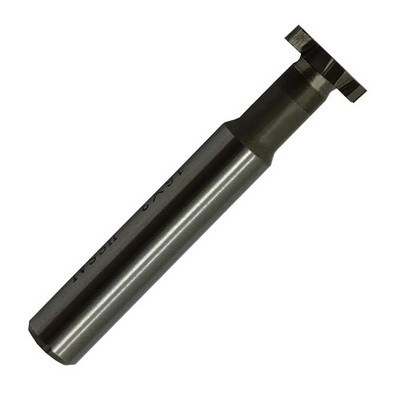 HSS-AL T Slot End Mill Milling Cutter， High-Speed Steel Woodruff Keyseat Cutt...