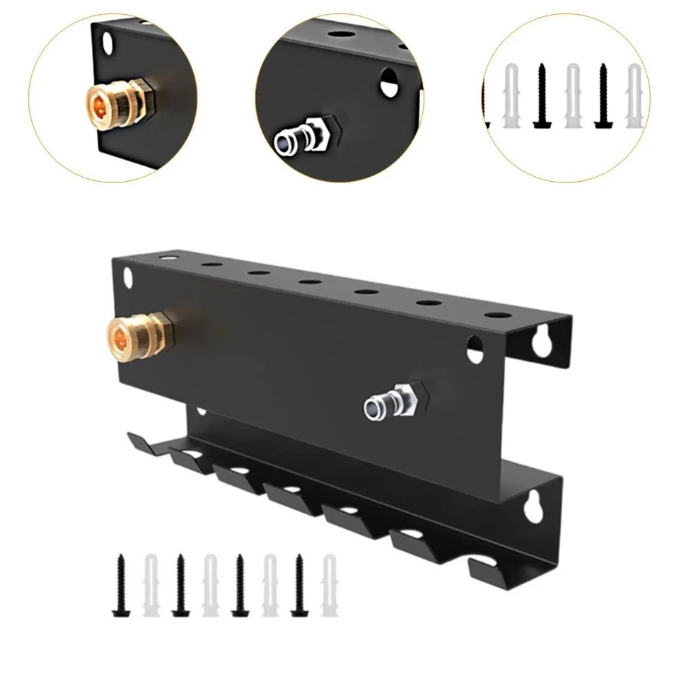 Wall Mounted 14 Inch Metal Pressure Washer Storage Rack for Spray Nozzles - Image 2 of 4