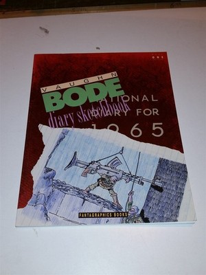 VAUGHN BODE DIARY SKETCHBOOK VOLUME ONE FANTAGRAPHICS 9781560970286 