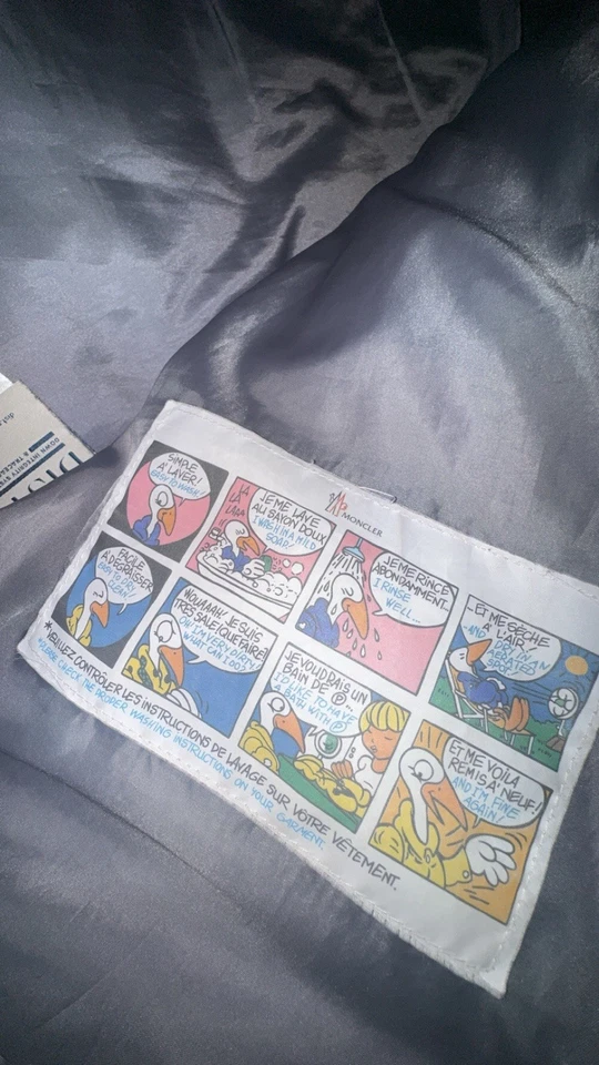 Chaqueta acolchada Moncler Maya para hombre talla M negra brillante • Auténtica • Con capucha Foto 3 de 4