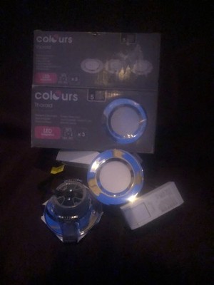 LED Einbaustrahler x 3