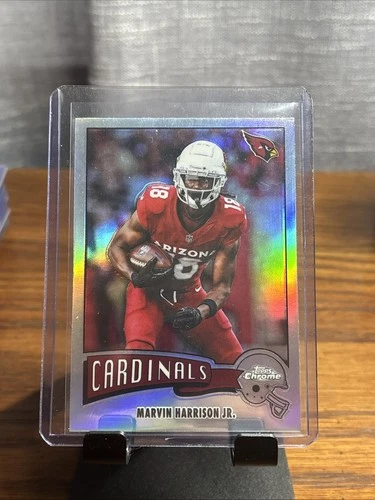 2025 Topps Chrome Marvin Harrison Jr. Base (RAW)