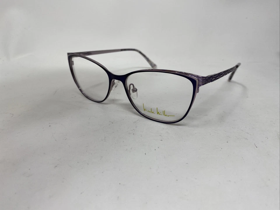 GAFAS NICOLE MILLER ST ANTOINE C02 52-16-135 BISAGRA FLEXIBLE ROSA PÚRPURA + W98 Foto 3 de 4