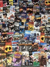 Nintendo Gamecube Game Instructions Manual Booklet - Pick & Choose Letters #A-L