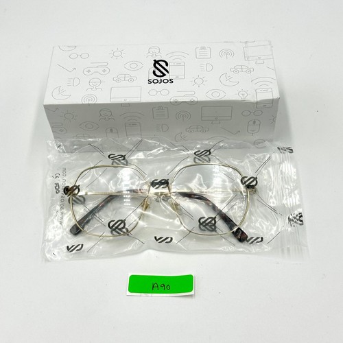 NEW SOJOS Retro Vintage Look Blue Light Blocking Glasses, Model SJ5122 55-17-145