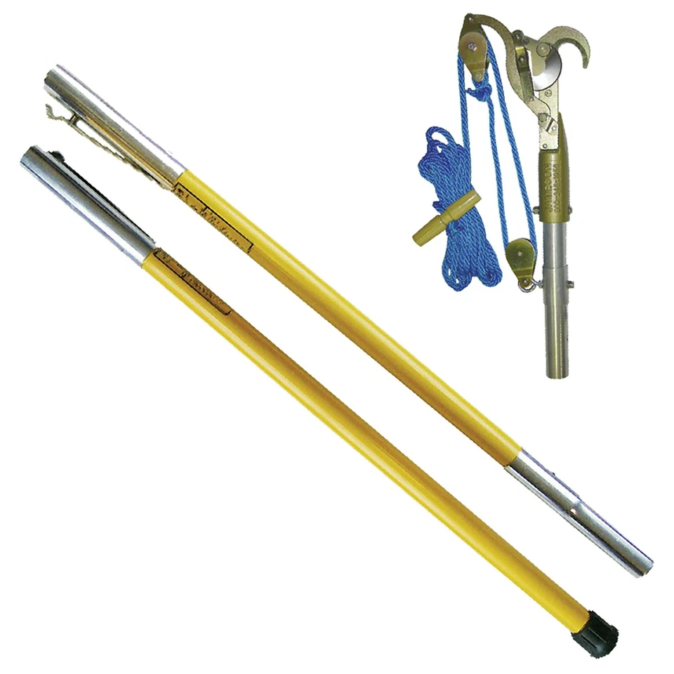 R&L SUPPLY 12FT PROFESSIONAL ARBORIST JAMESON / NOTCH TREE PRUNER & SAW KIT - 1-3/4" CUT