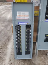 Square D 250amp main lug only circuit breaker panel board interior only type NF