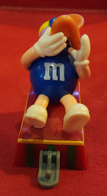 M&M's Blue M&M Marching Band Parade Float Figure 2006