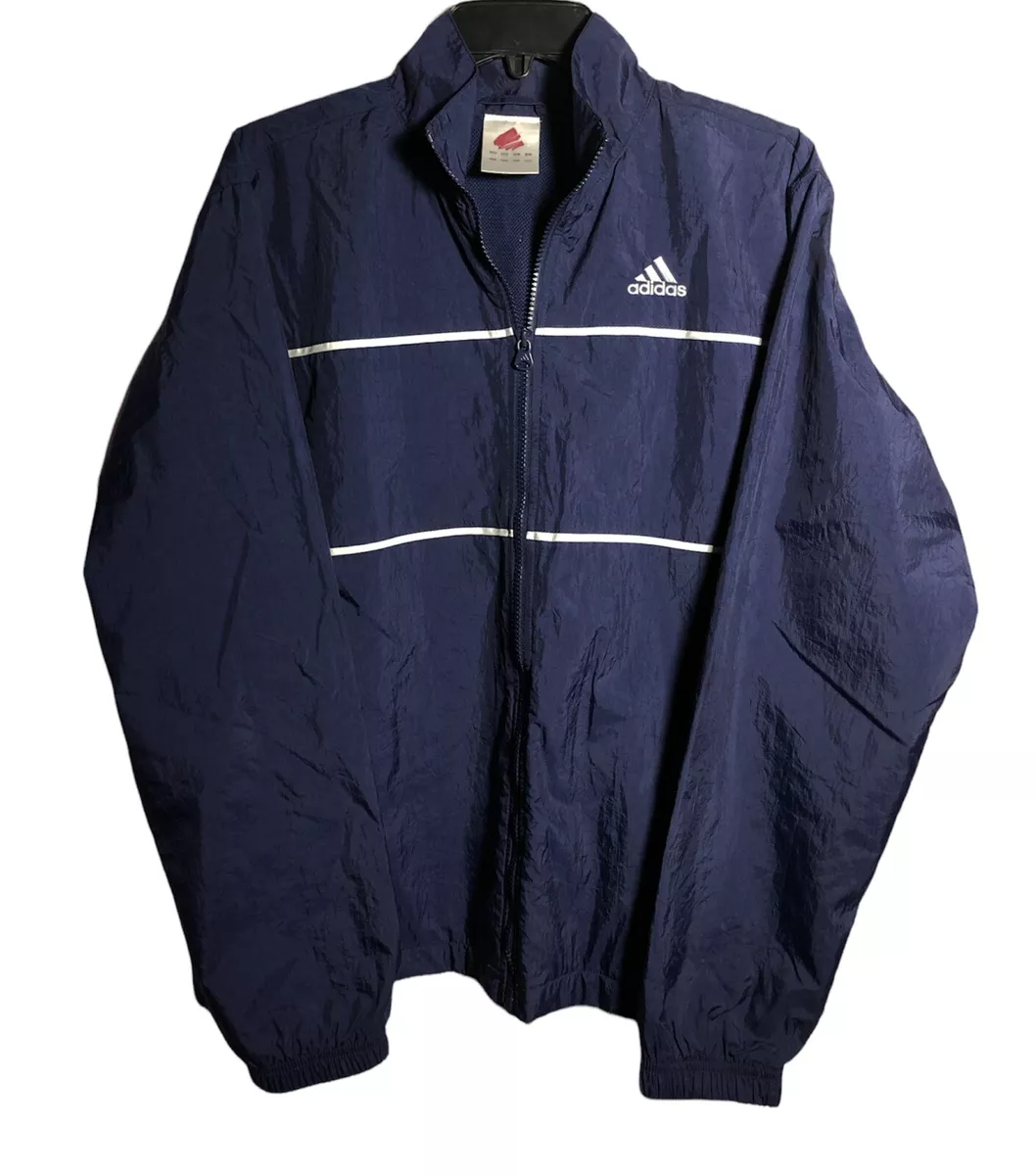 Vintage adidas sales windbreaker ebay