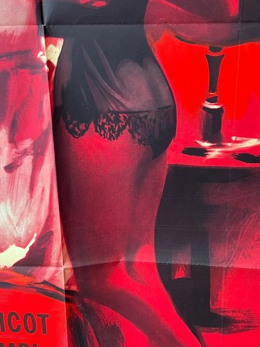 1968 Gipfel italienisches Filmplakat 2F gemalt von Giuliano Nistri schönes Kunstwerk - Bild 6 von 12