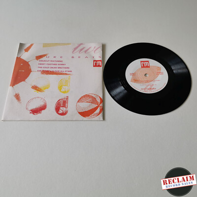 various artists sure beats 2 coldcut 7'' vinyl record very good condition