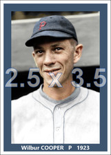 Wilbur Cooper - 1923 Pittsburgh Pirates - choose a size - colorized print
