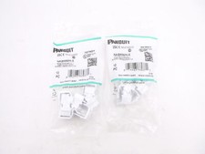 20 Pack Panduit NKBMWH-X NetKey Keystone Blank Plate Module C White