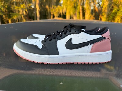 New Jordan 1 Retro Low Golf Rust Pink Size 13 (DD9315-106) | eBay