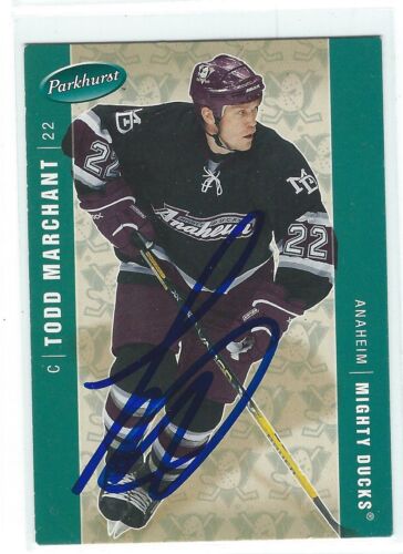 Todd Marchant Signed 2005/06 Parkhurst Card #5 - Picture 1 of 1