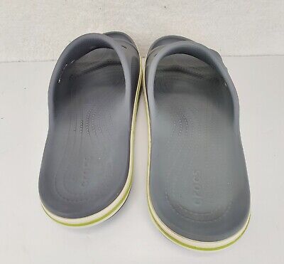 Crocs Size M12 Bayaband Iconic Comfort 205392 Unisex Gray Crocs Size M12 Bayaband Iconic Comfort 205392 Unisex Gray