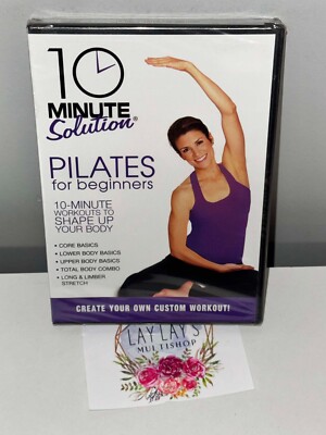 10 Minute Solution: Pilates for Beginners DVD Workout Exercise - BRAND NEW