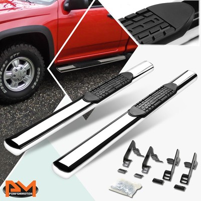 Running Boards 04-12 Colorado Canyon Extended Cab Side Step Bar Chrome Aluminum