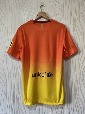 BARCELONA 2012 2013 AWAY FOOTBALL SHIRT SOCCER JERSEY NIKE 478326