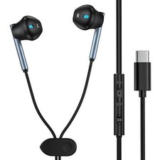Samsung Headphones Wired USB C Galaxy A16 5G A35 S25 S24 Plus Ultra FE S23 S22
