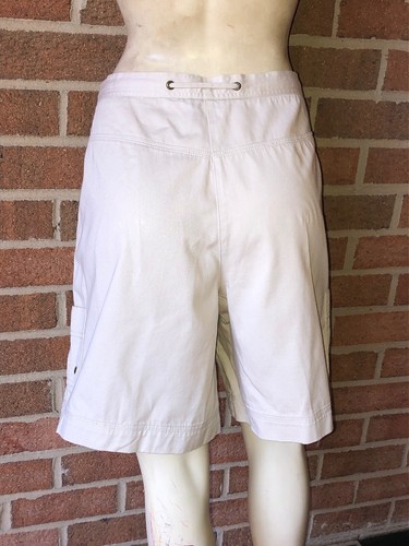 NWT Rafaella Cotton Twill Separates Cargo Shorts in Pumice Natural Size 14 - Picture 9 of 12