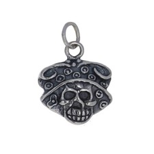 Dije Calavera Katrina, Plata, 925, La Catrina, Pulsera o Collar Dije, CH4482