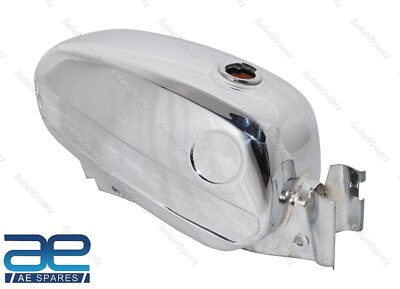 For Zundapp 517 KS 50 Cross C50 Sport GTS 50 Chrome Fuel Fuel Gas Tank S2u
