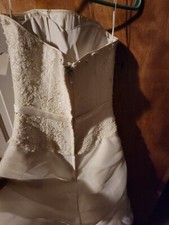 wedding dress size 4 used