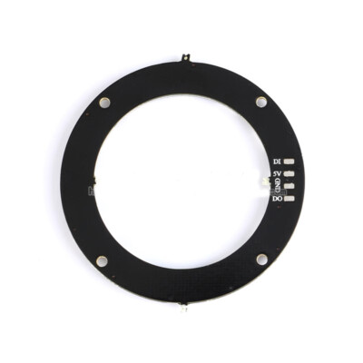 WS2812B Right Angle RGB LED Ring 24-bit 32 LEDs Circular Ring Light Built-in Color RGB LED Ring