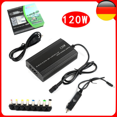 120W charger for laptop netbook DC 12-24V car power supply automatic AC to DC